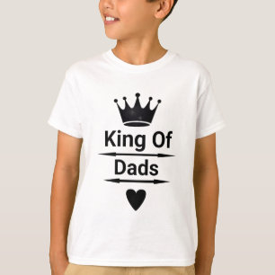 King of Vaters T - Shirt Kids's Fun Vatertag Gesch