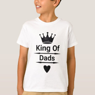 King of Vaters T - Shirt Kids's Fun Vatertag Gesch