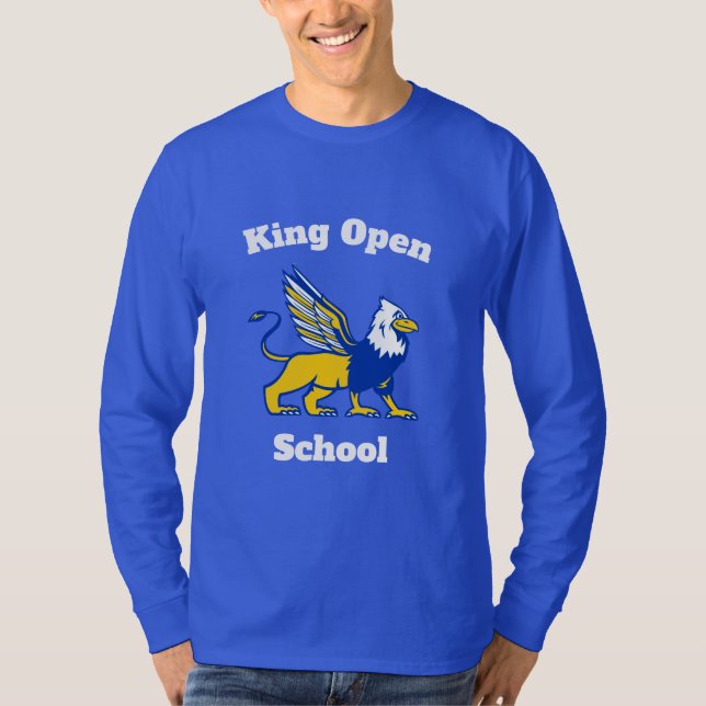 King Open Long Sleeve Shirt (Vorderseite)