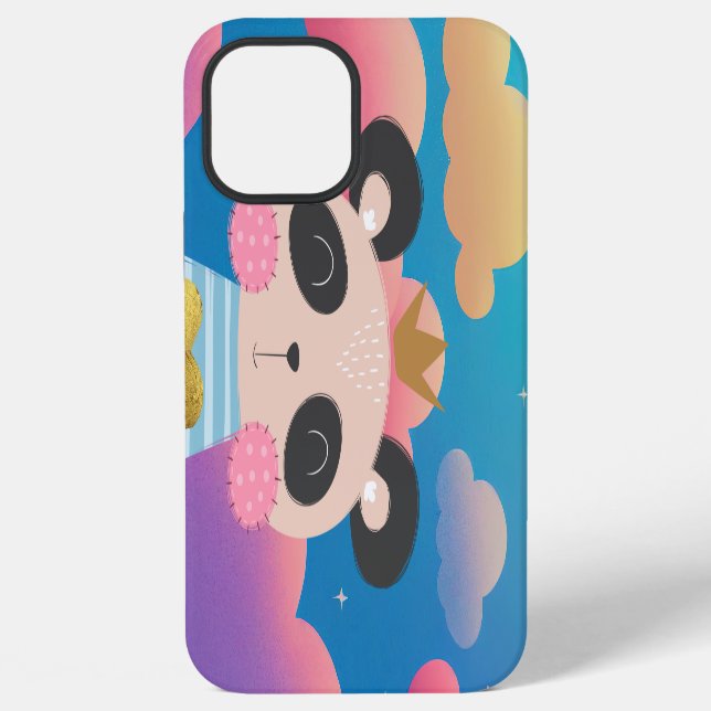 King Panda iPhone 12 Pro Max Hülle (Rückseite)