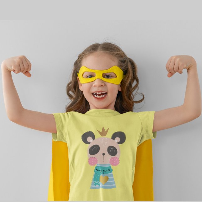 King Panda Säugling T - Shirt (KING PANDA T-Shirt Collection for Kids)