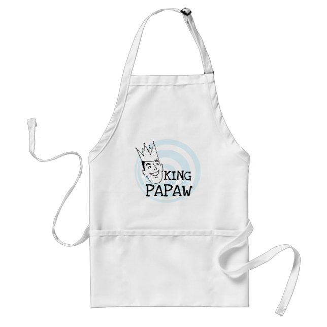 King Papaw T - Shirt und Geschenke Schürze (Vorne)