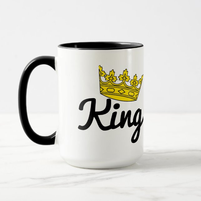 King-Par-Krone Tasse (Links)