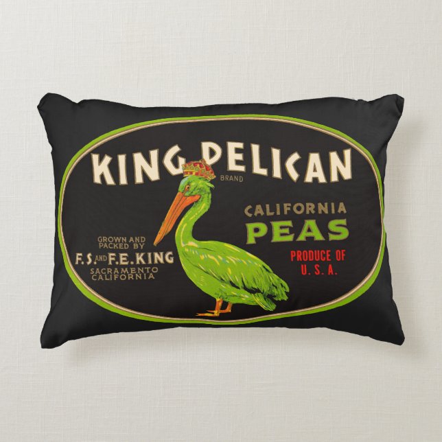 King Pelican California Dekokissen (Vorderseite)
