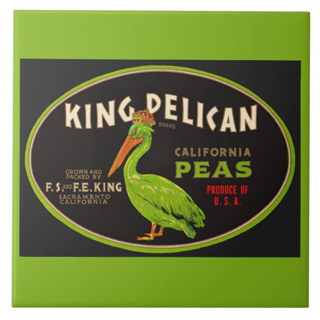 King Pelican California Fliese (Vorderseite)