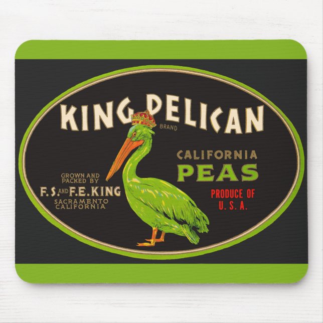 King Pelican California Mousepad (Vorne)