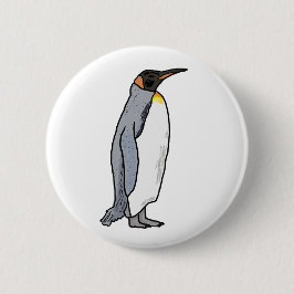 King Penguin Button