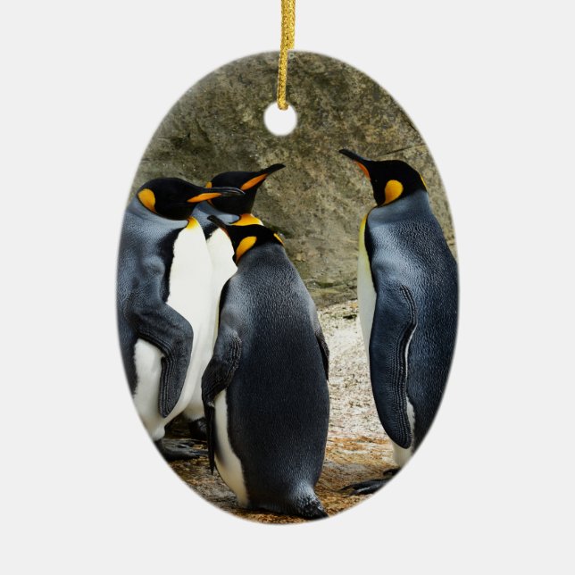 King Penguin Keramikornament (Vorne)