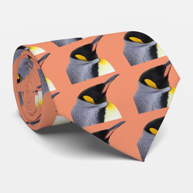 King Penguin Krawatte (Gerollt)