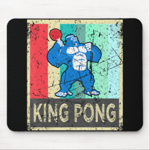 King Pong Ping Pong Gear Kleidung für Männer Fraue Mousepad