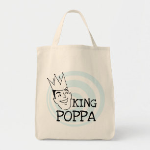 King Poppa T - Shirt und Geschenke Tragetasche