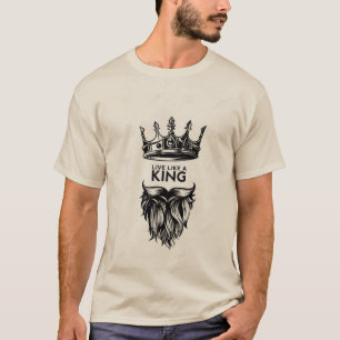 King-Print-Hemd T-Shirt