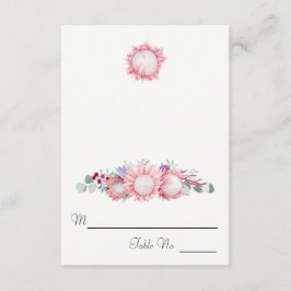 King Protea Botanischer Begleiter Einladung