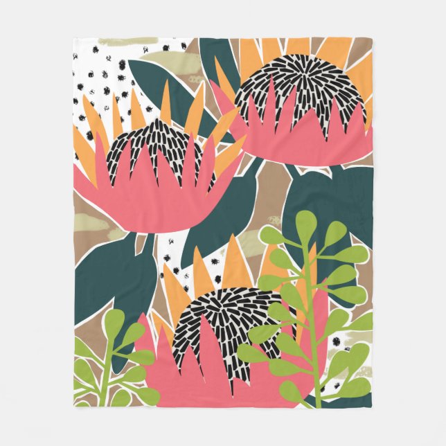 King Protea I Fleecedecke (Vorderseite)
