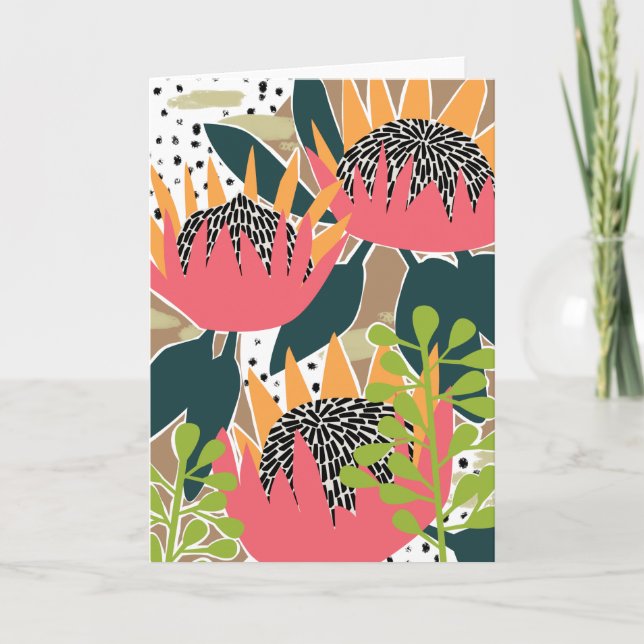 King Protea I Karte (Vorderseite)