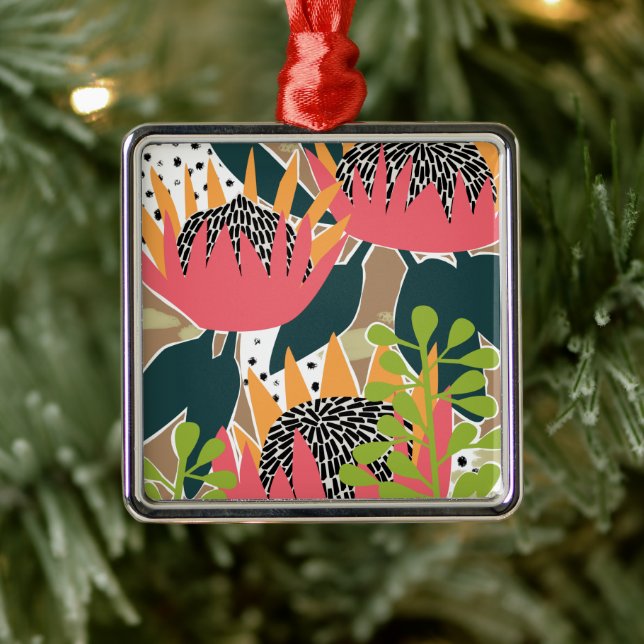 King Protea I Ornament Aus Metall (Baum)