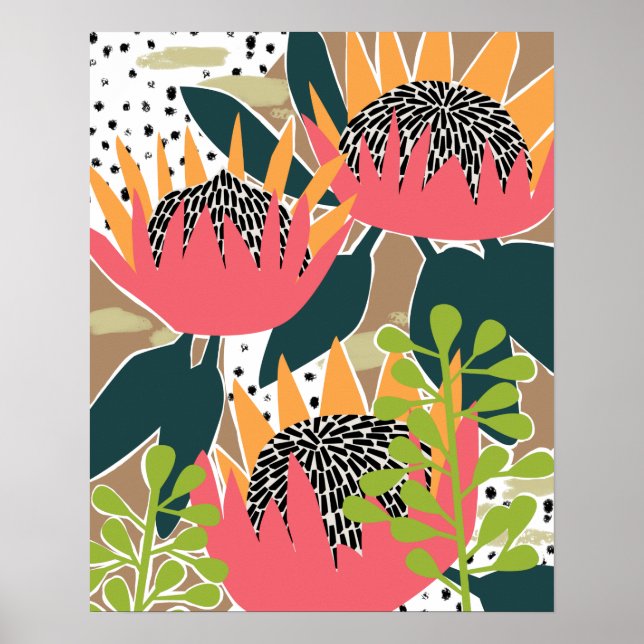 King Protea I Poster (Vorne)