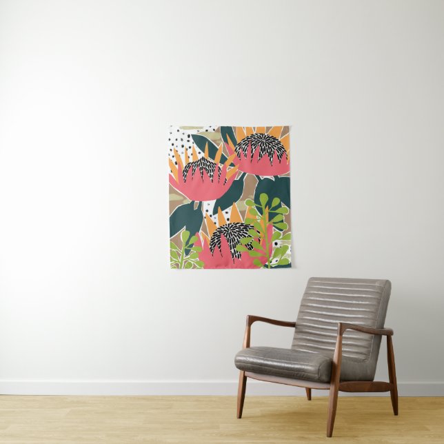 King Protea I Wandteppich (Beispiel)