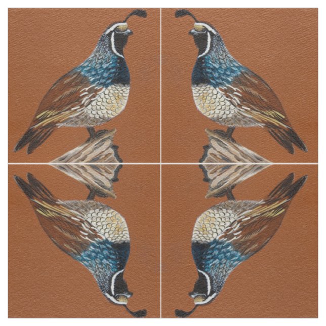 King Quail Stoff (Muster)