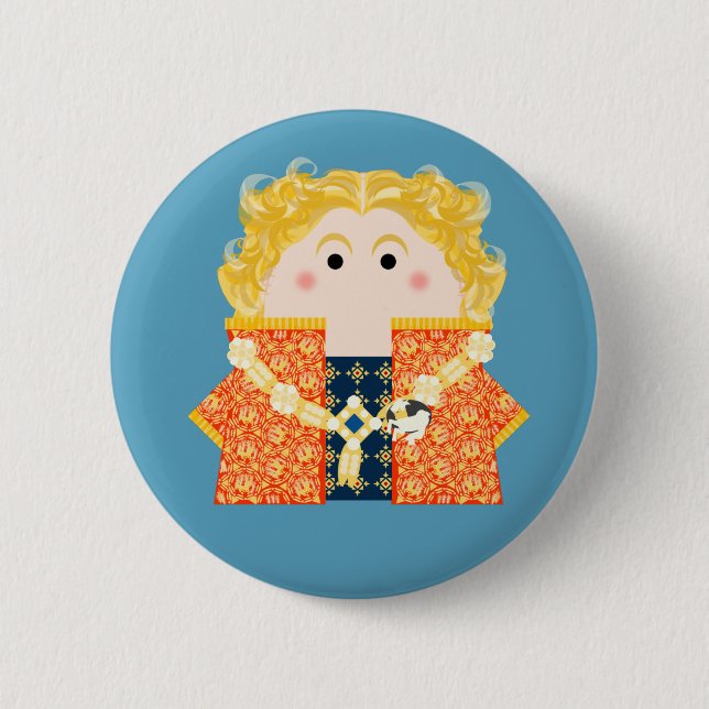 King Richard II of England Button (Vorderseite)