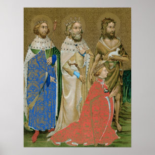 King Richard II - Wilton Diptych Poster