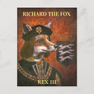 King Richard La Troisième Carte Postale Fox