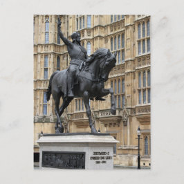 King Richard the Lionheart - Parlament - Postcard Postkarte