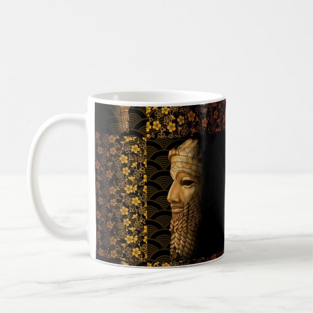 King Sargon Kaffeetasse (Links)