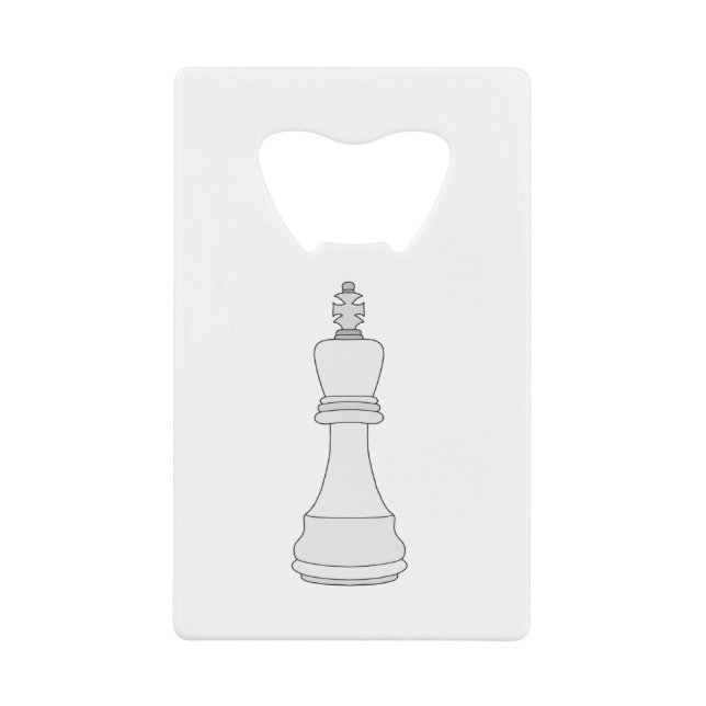 King Schess Geldbeutel Flaschenöffner (Vorderseite)