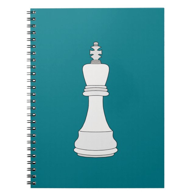 King Schess Notizblock (Vorderseite)