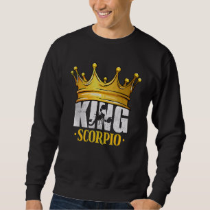 King Scorpio Horoskop Astrologie Zodiac-Zeichen Sweatshirt