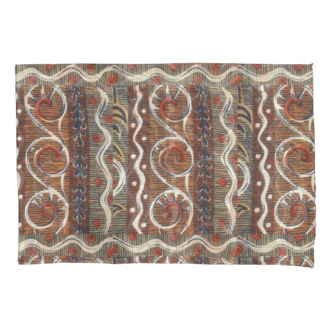 King Size Duvet Standard für afrikanische Print Kissenbezug (Vorderseite-Links)