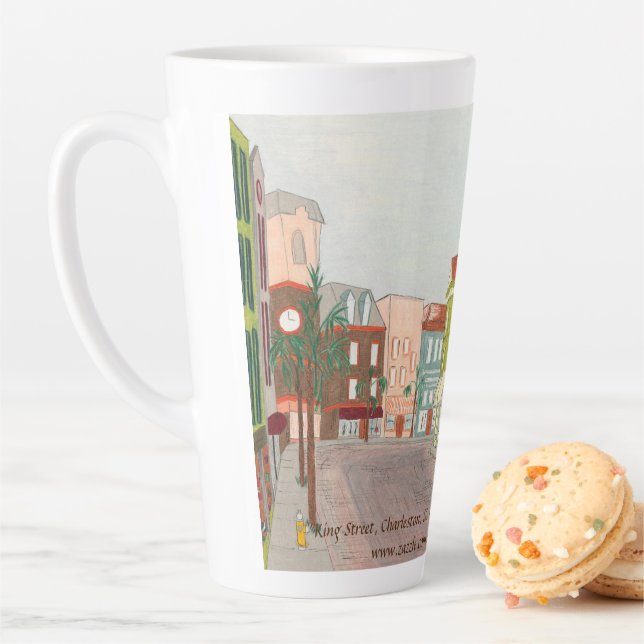 "King Street, Charleston, SC 1990" letzte Tasse (Beispiel)