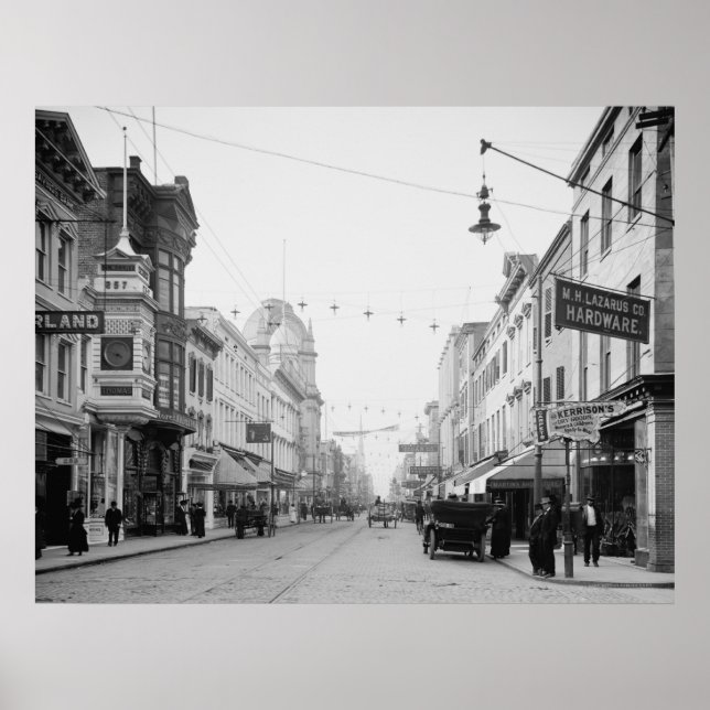 King Street Poster (Vorne)