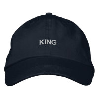 KING Texte Casquette Accessoires pour cheveux Coto