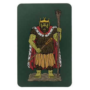 King Troll Magnet