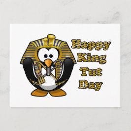King Tut Day Postkarte
