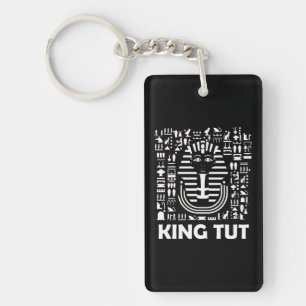King tut pharaoh egyptian Hieroglyphe Alphabet Schlüsselanhänger
