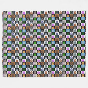 King Tut Pop Art Fleece Blanket