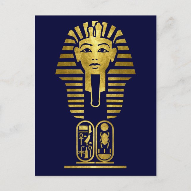 King Tut Postkarte (Vorderseite)