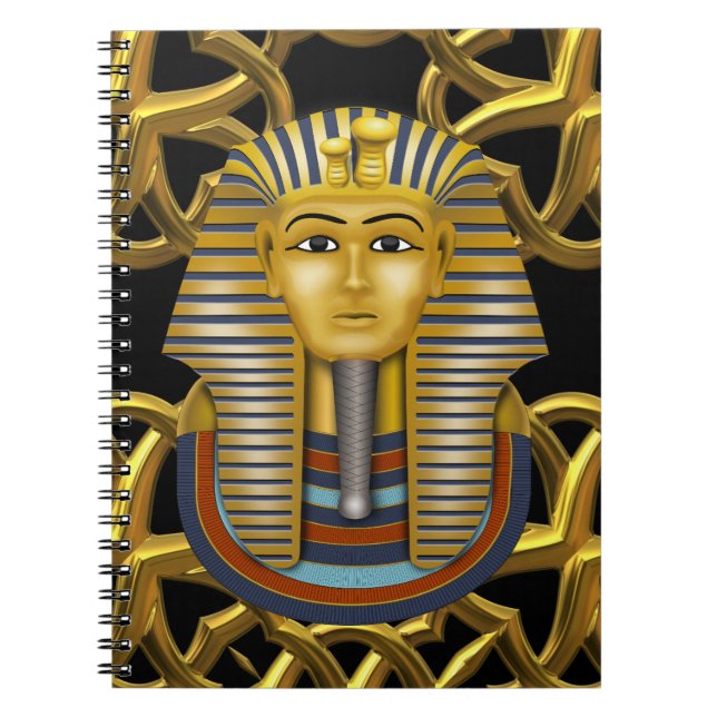 King Tut Spiral Book Notizblock (Vorderseite)