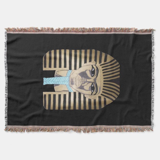 KING TUT THROW BLANKET DECKE (Vorderseite)