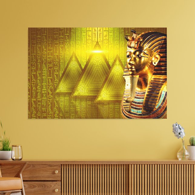 King Tut Tutankhamun Canvas Print Picture 10 Leinwanddruck (Insitu (Wohnzimmer))