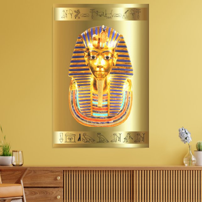 King Tut Tutankhamun Canvas Print Picture 2 Leinwanddruck (Insitu (Wohnzimmer))