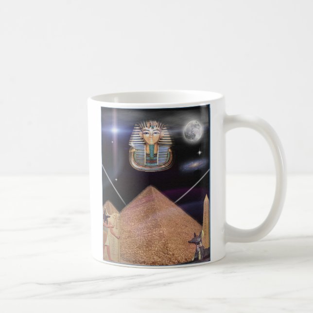 King Tut und Ägypten Kaffeetasse (Rechts)