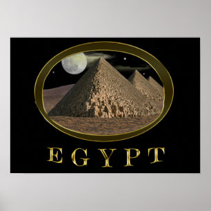 King Tut und Ägypten Poster