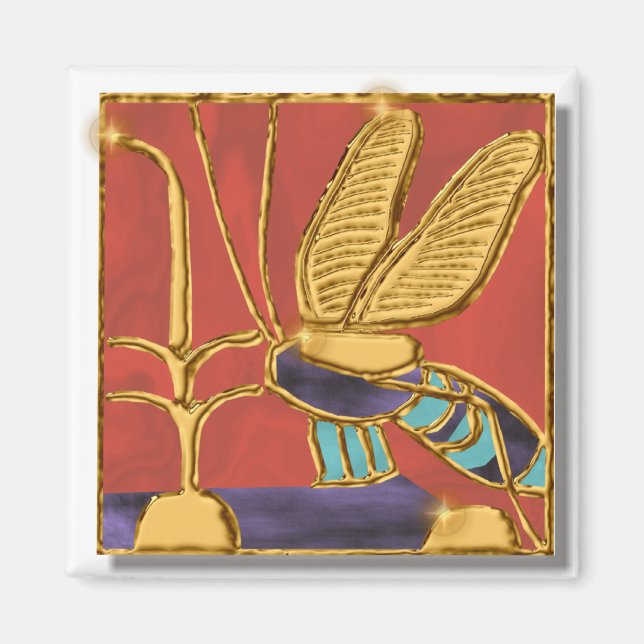 King Tut's Thronname Magnet (Vorne)