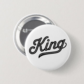 King Typography elegant Design Button