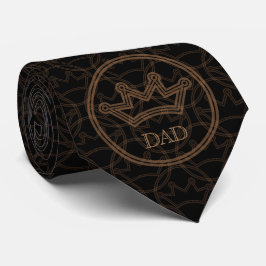 King Vater (Black) Neck Tie Krawatte