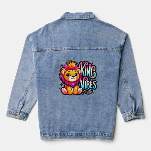 King vibes jeansjacke